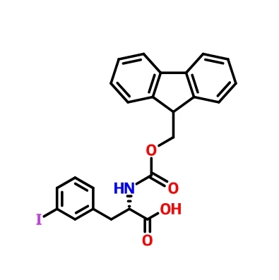 CAS 210282-31-8|(2S)-2-(9H-fluoreen-9-ylmethoxycarbonylamino)-3-(3-joodfenyl)propaanzuur